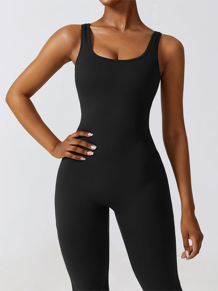 FlowBack Flared Jumpsuit