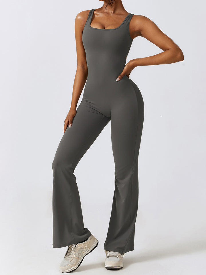 FlowBack Flared Jumpsuit