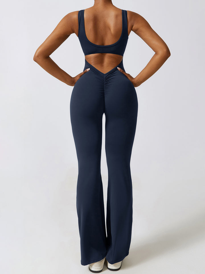 FlowBack Flared Jumpsuit