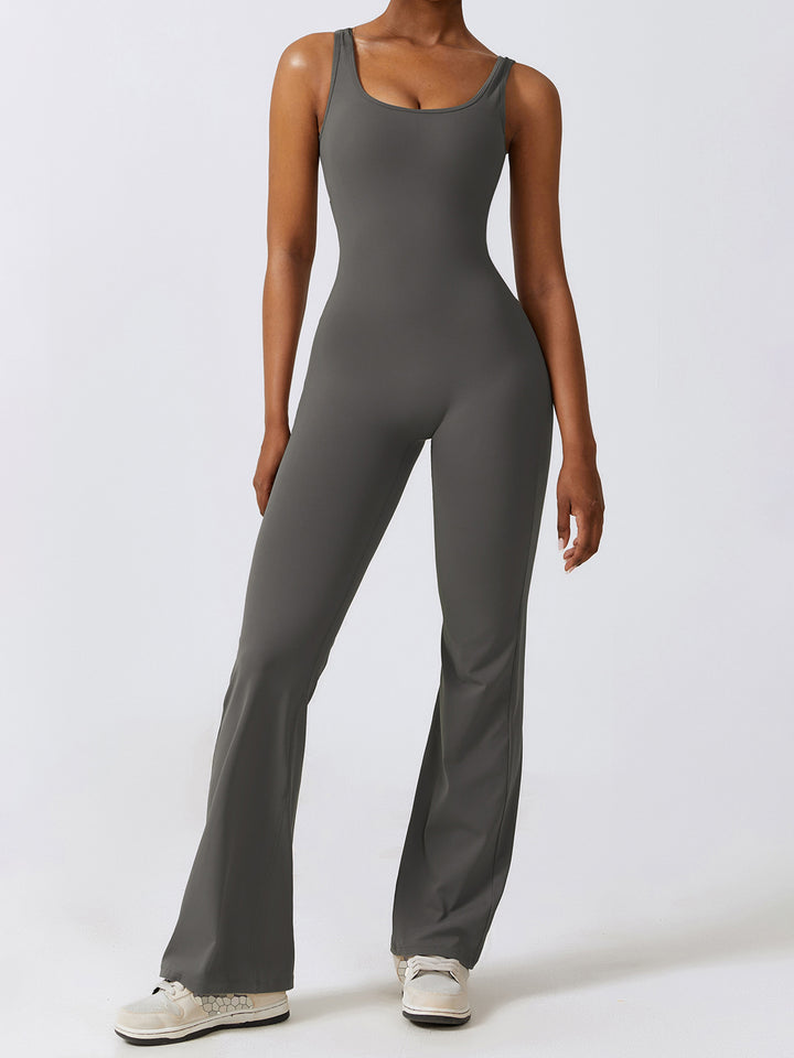FlowBack Flared Jumpsuit