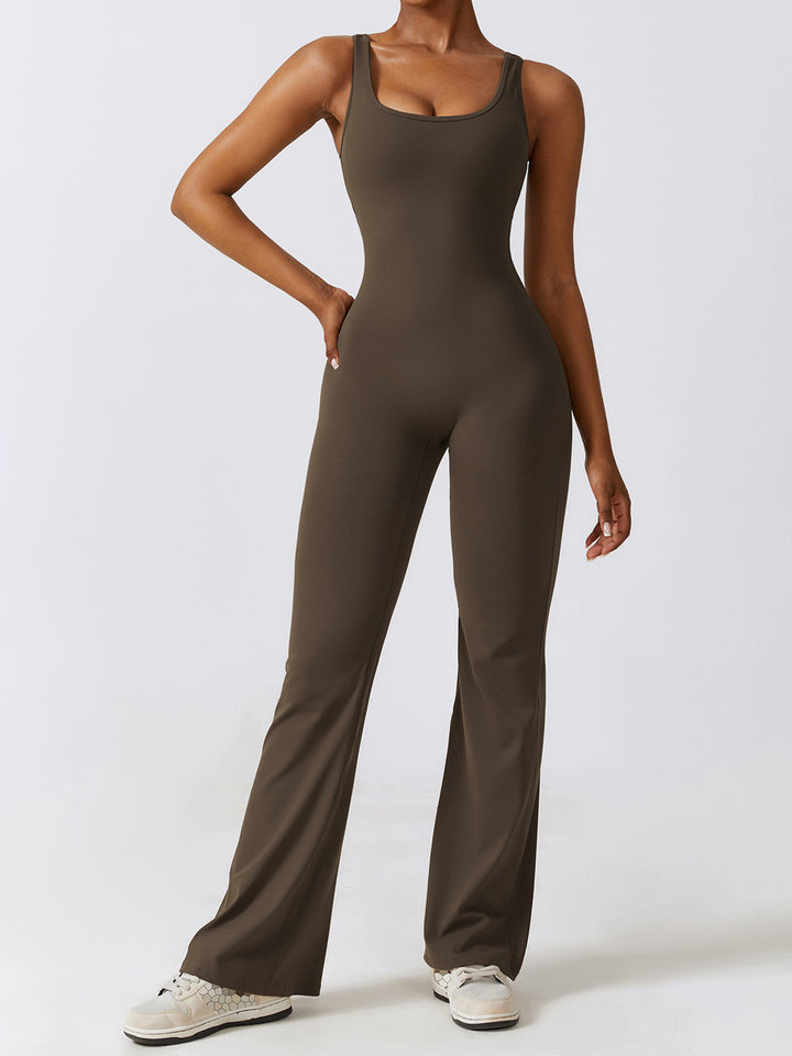 FlowBack Flared Jumpsuit