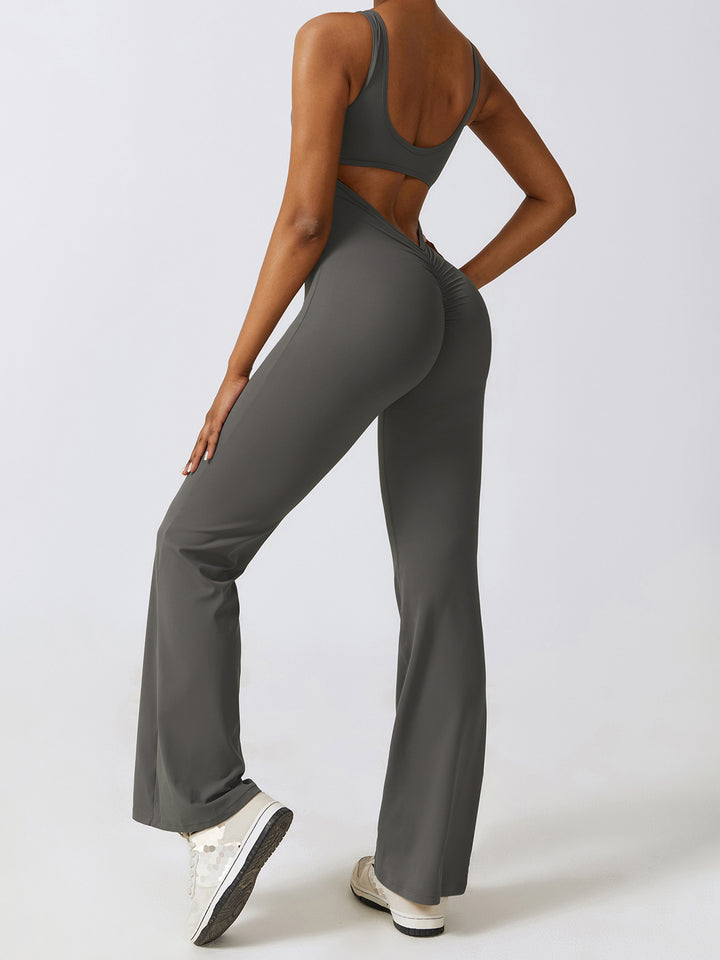 FlowBack Flared Jumpsuit