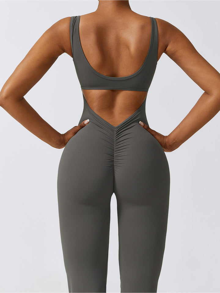 FlowBack Flared Jumpsuit