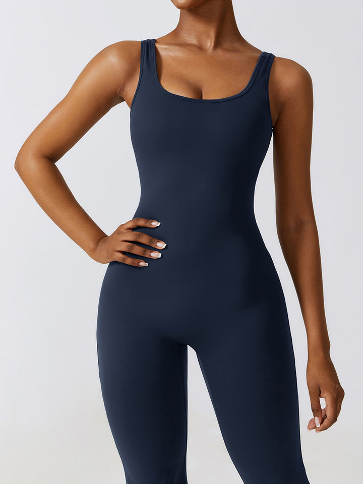 FlowBack Flared Jumpsuit