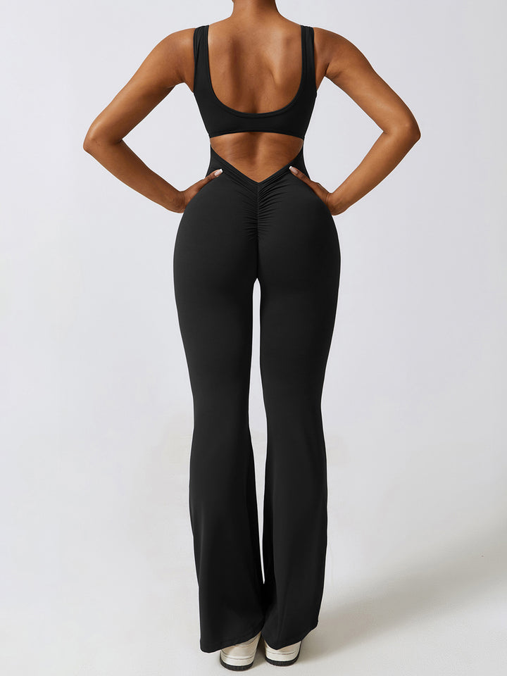 FlowBack Flared Jumpsuit