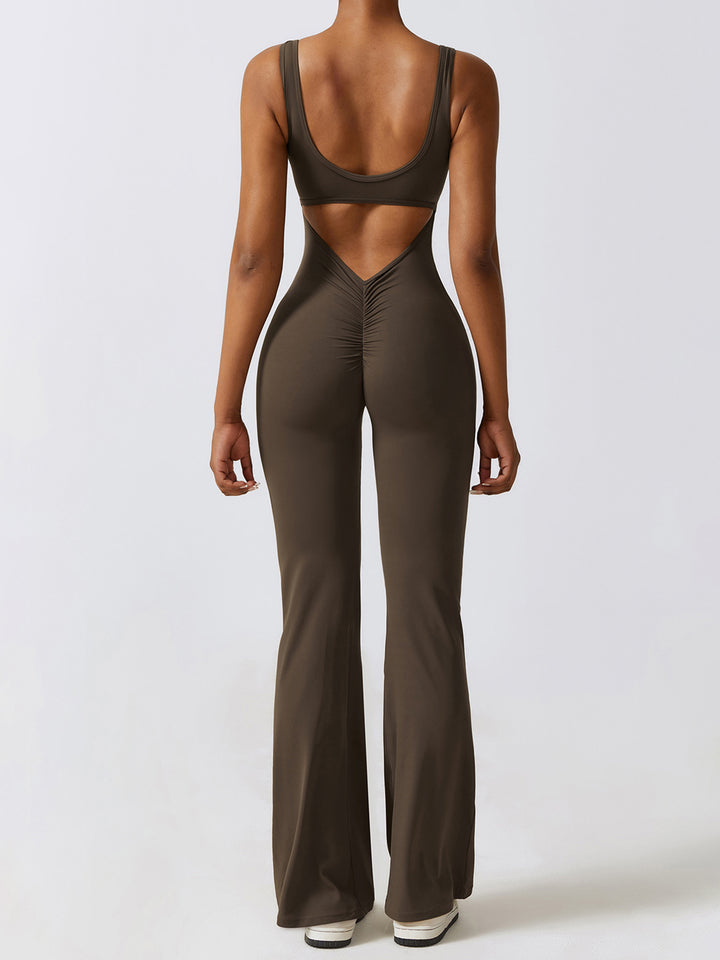 FlowBack Flared Jumpsuit