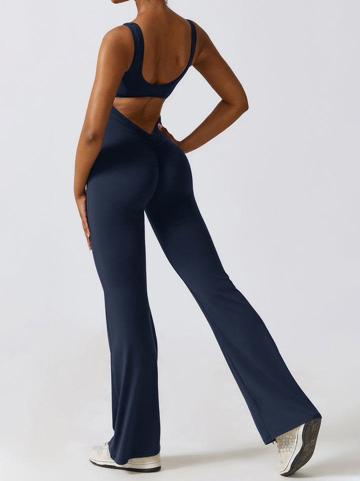 FlowBack Flared Jumpsuit