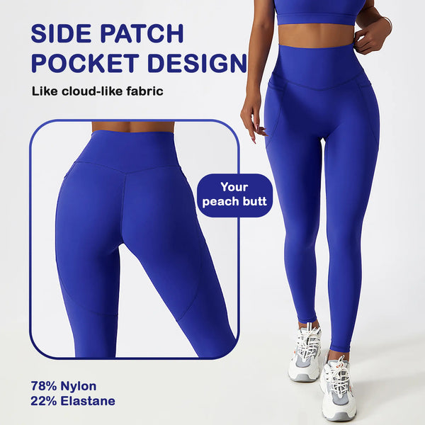 Quick-drying High Waist Hip Lift Slim Fitness Pants