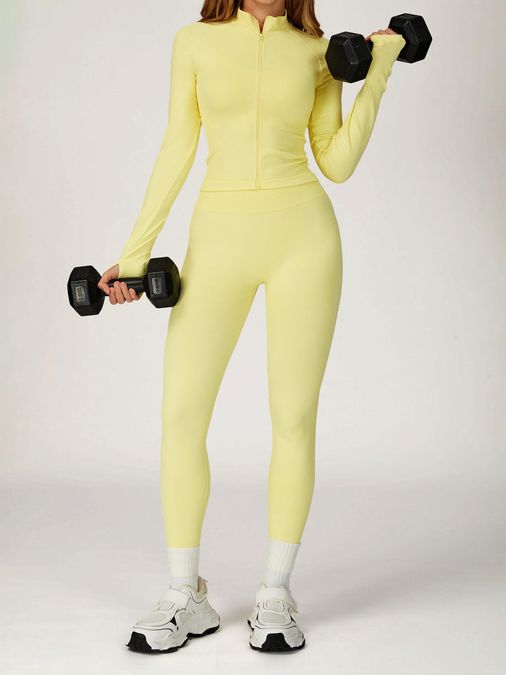 Seamless Slim-Fit Sports Jacket