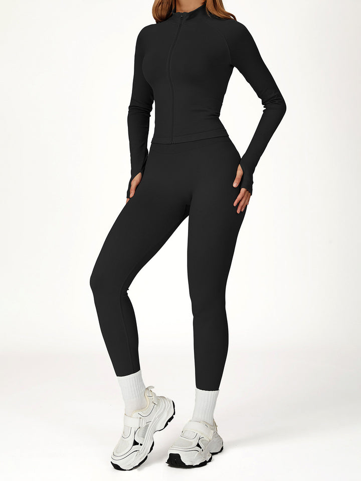Seamless Slim-Fit Sports Jacket