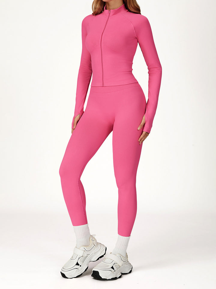 Seamless Slim-Fit Sports Jacket