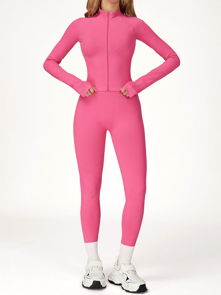 Seamless Slim-Fit Sports Jacket