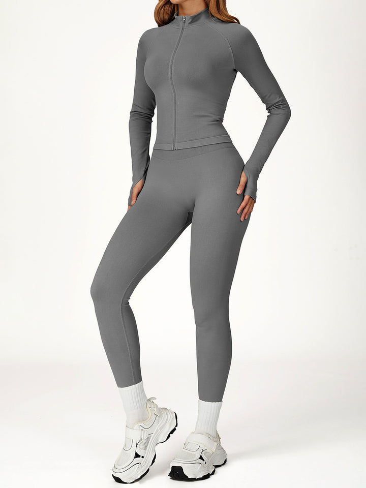 Seamless Slim-Fit Sports Jacket