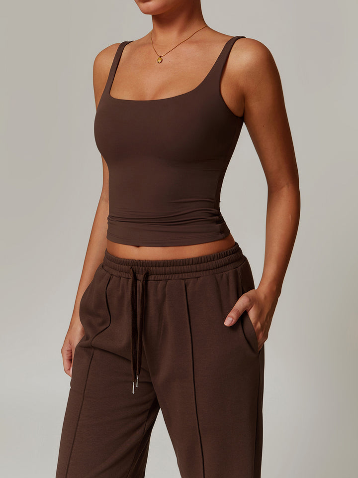 Square Neck Sports Tops