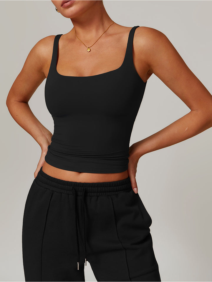 Square Neck Sports Tops