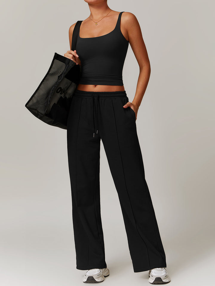 Square Neck Sports Tops