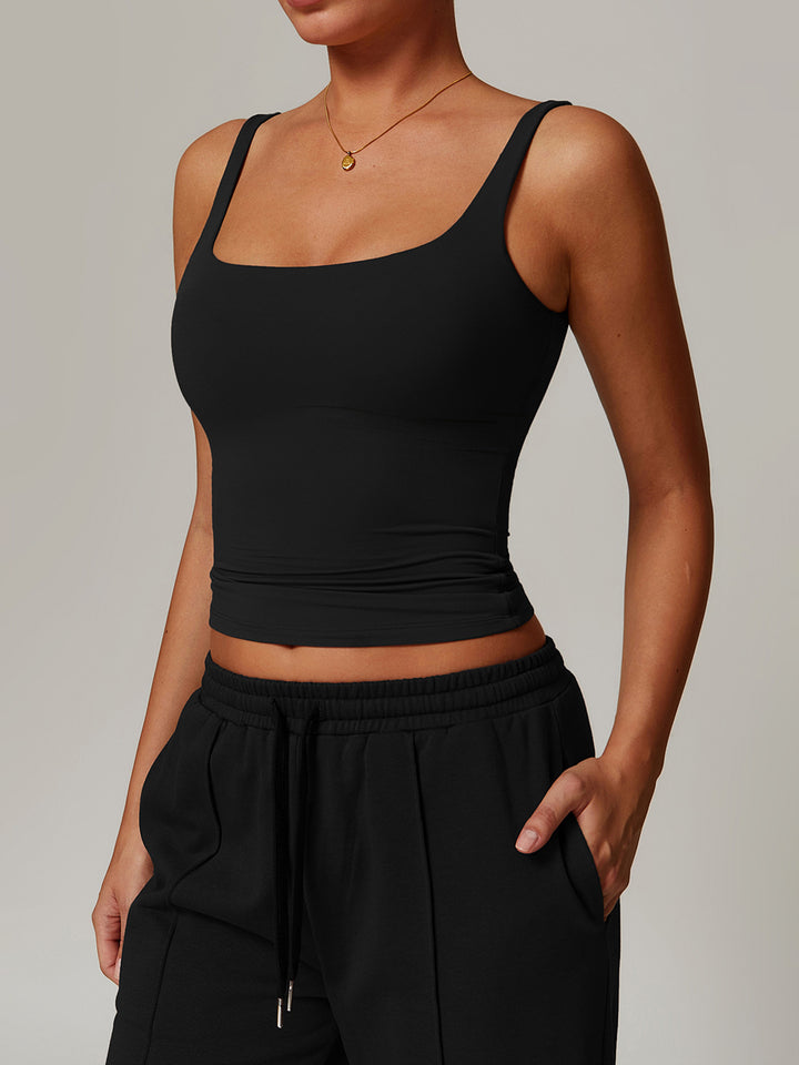 Square Neck Sports Tops