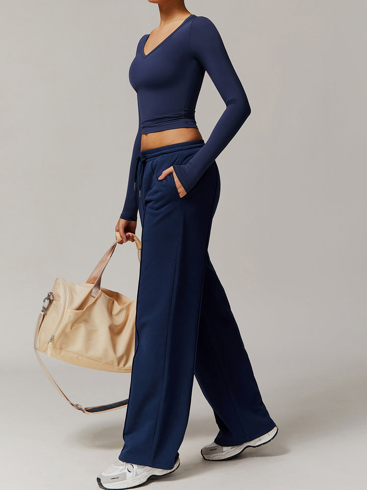 TerryEase Belted Sweatpants