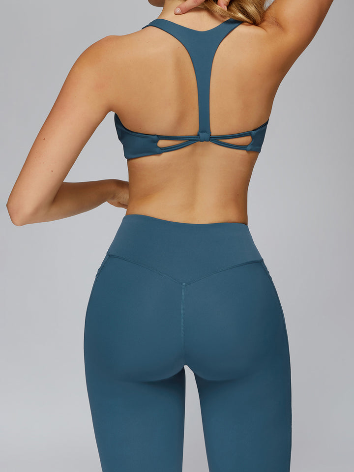 Twist Front Sports Bra