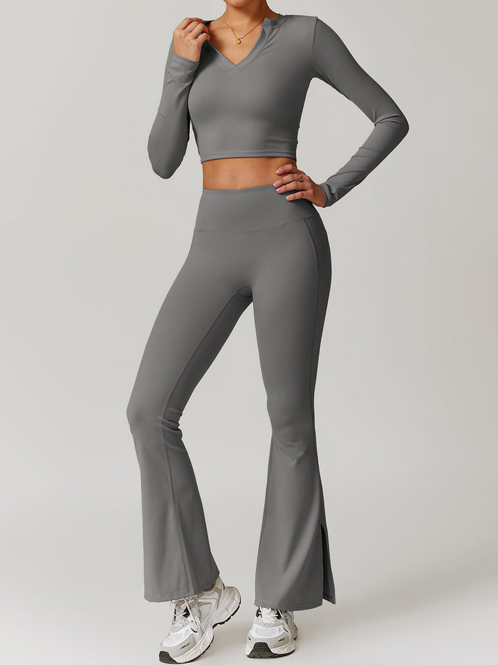 V-Neck Comfort Fit Sports Tops