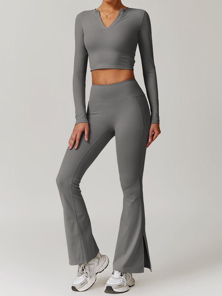 V-Neck Comfort Fit Sports Tops