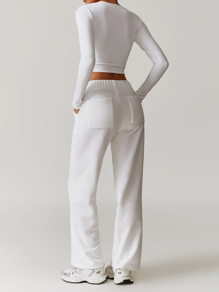 V-Neck Comfort Fit Sports Tops