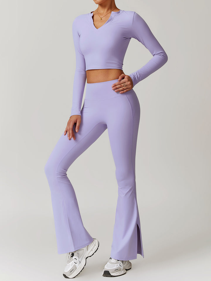 V-Neck Comfort Fit Sports Tops