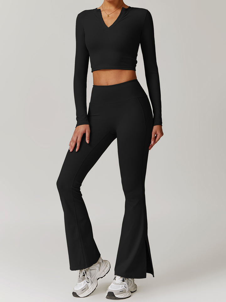 V-Neck Comfort Fit Sports Tops