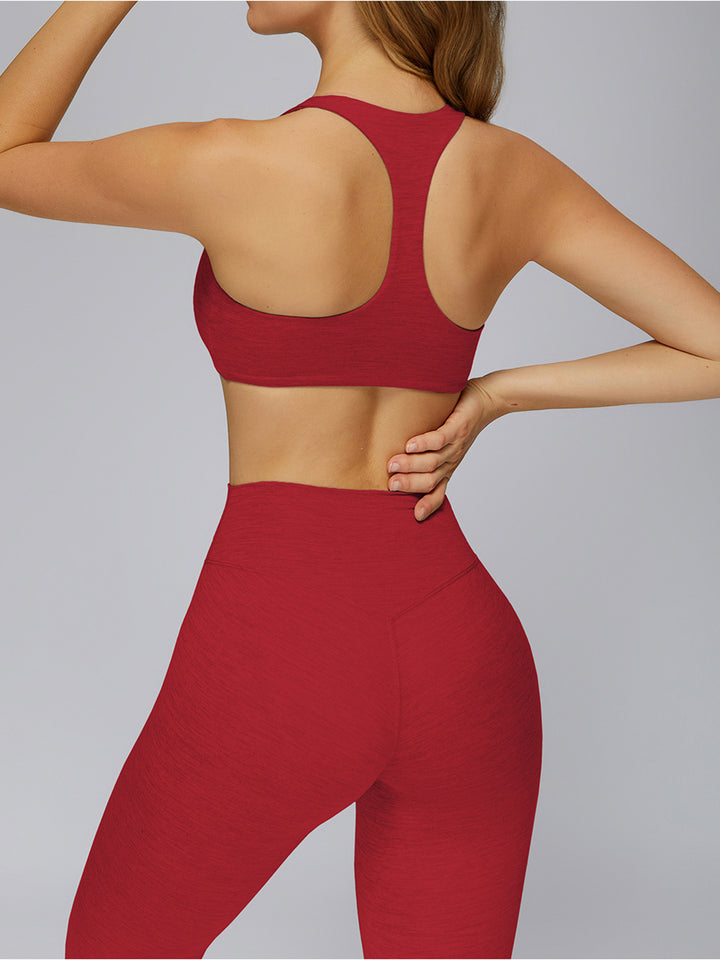 V-Neck I-Back Sports Bra