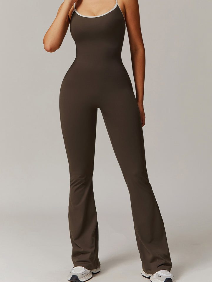 V-Wave Contrast Back Bodysuit