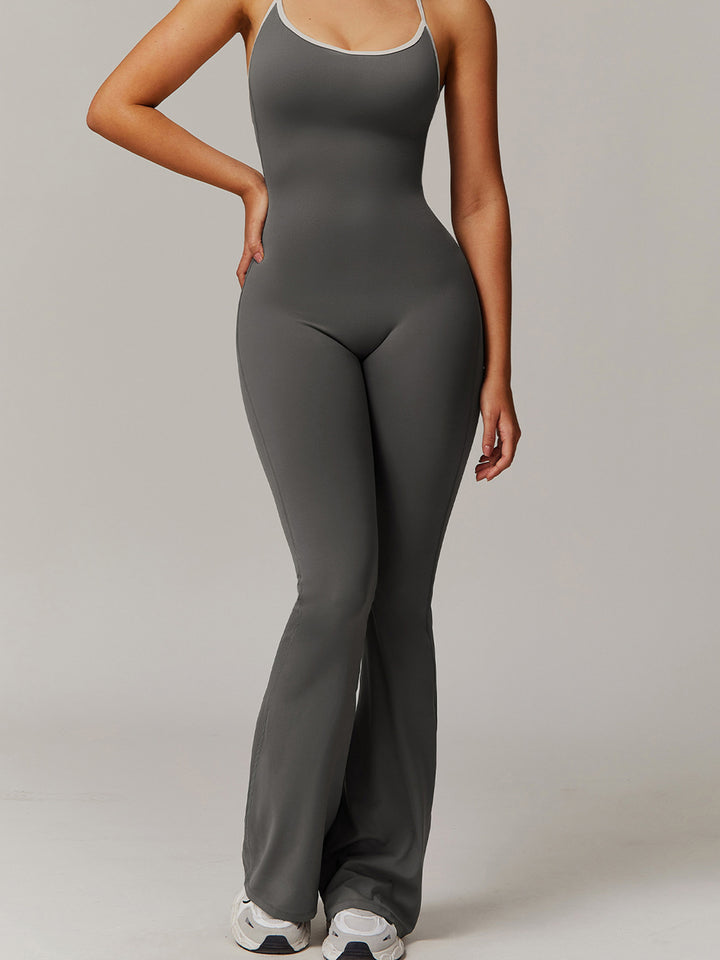 V-Wave Contrast Back Bodysuit