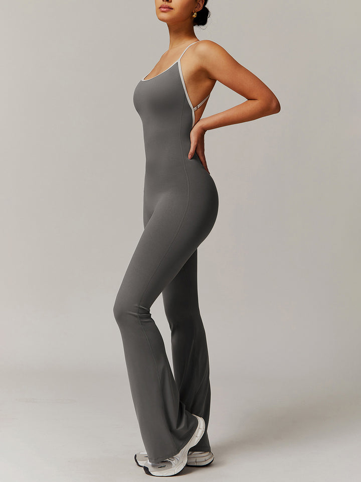 V-Wave Contrast Back Bodysuit