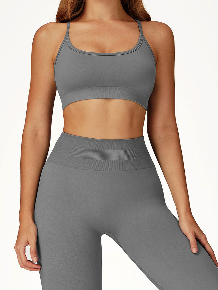 Y-Back Seamless Sports Bra
