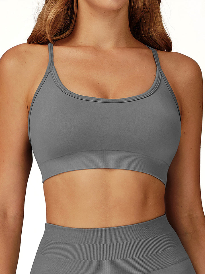 Y-Back Seamless Sports Bra